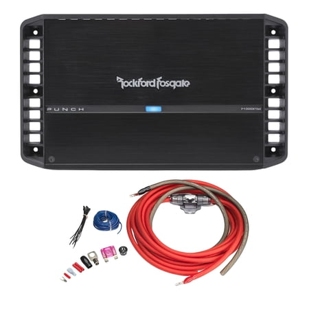 Rockford Fosgate Punch 1000 Watt Class-BD Monoblock Amplifier 1 ohm +Install Kit