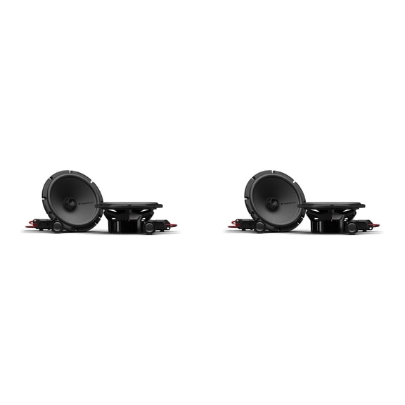 Rockford Fosgate Punch 6.5" Convertible Component & Coaxial Speaker Kit sets with Tweeters for 2007-2013 Chevy Silverado Crew Cab