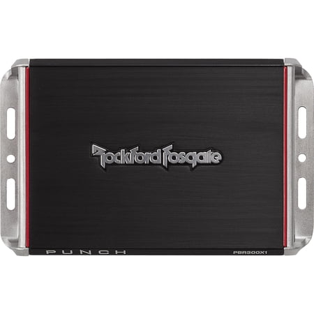 Rockford Fosgate Punch PBR300X1 Compact mono subwoofer amplifier 300 watts RMS x 1 at 1 ohm