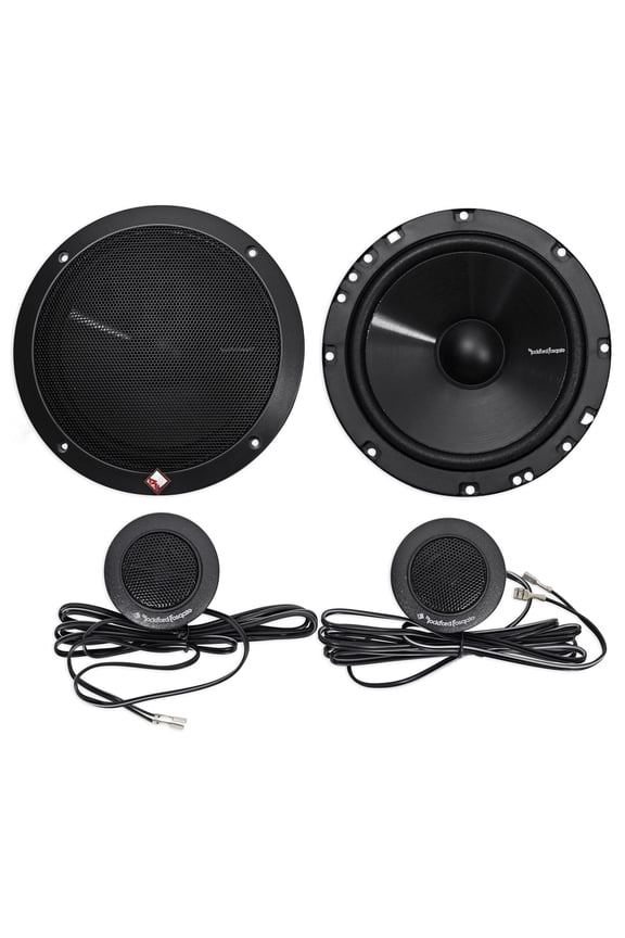 R1675-S 6.75 2-Way System- 40 Watts Rms, 80 Watts Peak, Grilles Included