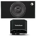 thumbnail image 1 of Rockford Fosgate R2S-1X12 12" Loaded Enclosure, 250 Watts Rms, and R2-250X1 Amplifier- 150x1 @ 4-Ohm, 250x1 @ 2-Ohm, 1 of 6