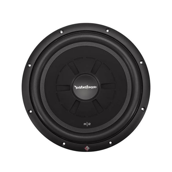 Rockford Fosgate R2SD2-10 Slim Prime 10" R2 2-Ohm DVC Shallow Subwoofer - 200 Watts RMS / 400 Watts Peak