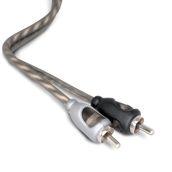 Rockford Fosgate RFI-3 3 Feet Twisted RCA Pair Signal Cable