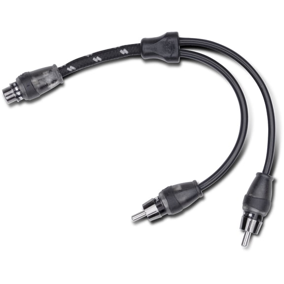 Rockford Fosgate RFIY-1F Twisted Pair Y-Adapter 1 Female To 2 Male