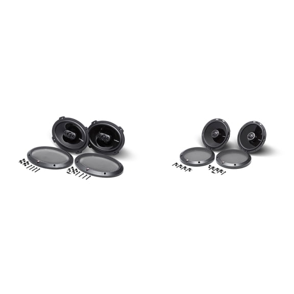 Rockford Fosgate Replacement Coaxial Speakers Compatible With 2005-2020 Toyota Tacoma Double & Access Cab