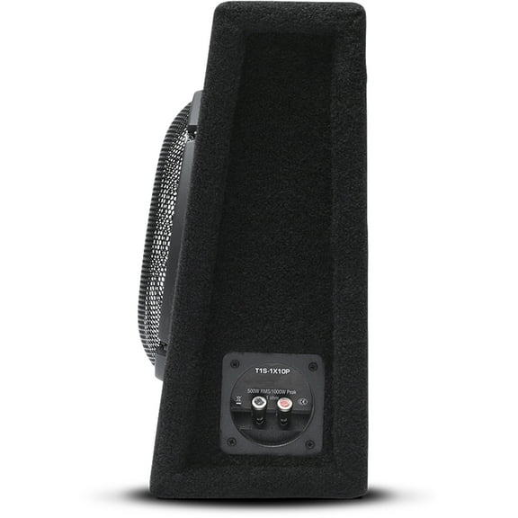 Rockford Fosgate T1S-1X10P Power Single 10 T1 Slim Vented Loaded Enclosure