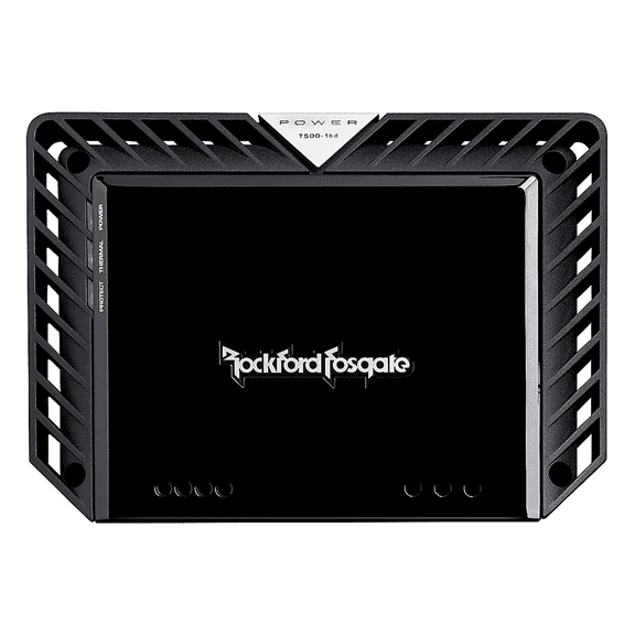 Rockford Fosgate T500-1bdCP Power Series mono sub amplifier 500 watts RMS x 1 at 2 ohms