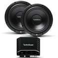 thumbnail image 1 of Rockford Fosgate - Two R2D2-10 10" Subwoofers - DVC (dual 2-Ohm), and a R2-500X1 Mono Amplifier- 250x1 @ 4-Ohm, 500x1 @ 2-Ohm, 1 of 6