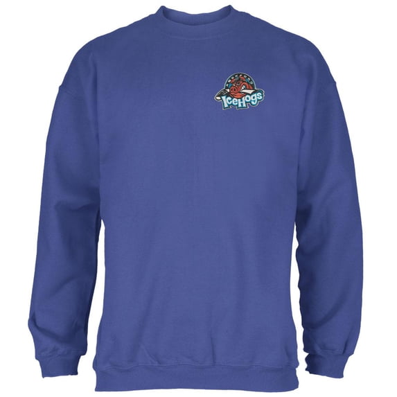 Rockford IceHogs - Embroidered Logo Adult Sweatshirt - Medium