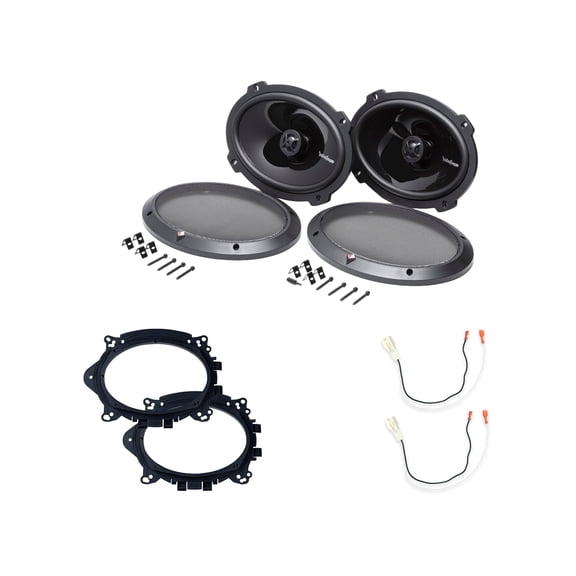 Rockford P1692 6x9 Rear Speaker Upgrade Kit Toyota Corolla 2014-19