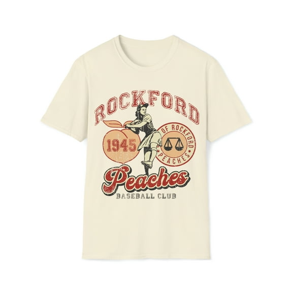 Rockford Peaches Unisex Softstyle T-Shirt