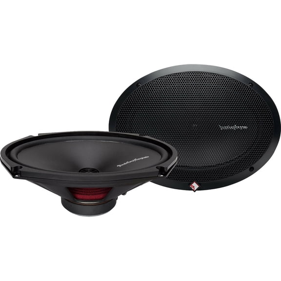 Rockford R169X2 6 x 9 Inches Full Range Coaxial Speaker, Set of 2