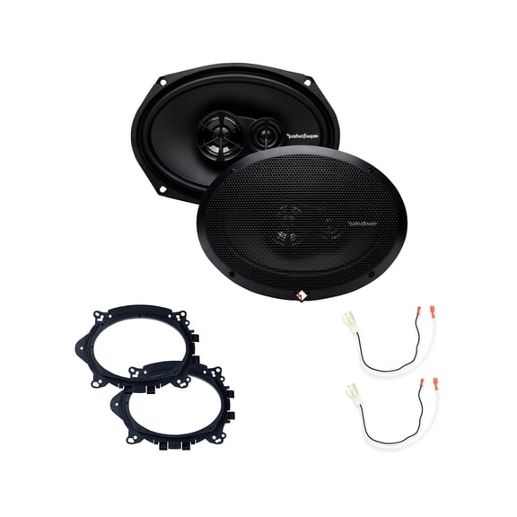 Rockford R169X3 6x9 Rear Speaker Upgrade Kit Toyota Corolla 2014-19