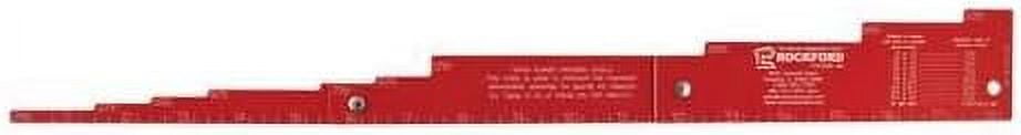 Rockford Systems Guard-Opening Scale (1) - English/Metric Units ...