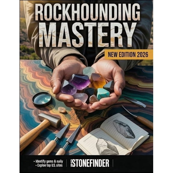 Rockhounding Mastery: Discover and collect gemstones, minerals, and fossils with practical tips and hands-on projects - , (Paperback)