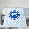 thumbnail image 1 of Rockhurst University Logo Fleece Blanket, Very Soft Microfiber Flannel Blanket for Couch Warm and Cozy for All Seasons, 1 of 5