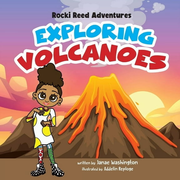 Rocki Reed Adventures Exploring Volcanoes, (Paperback)