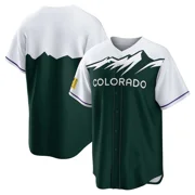 Rockies Blank Baseball Jersey Classic Button Down Shirt Fans Gift Tee Embroidered Sports Short Sleeved Tops
