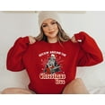 thumbnail image 1 of Rockin' Around The Christmas Tree Sweater, Vintage Christmas Sweatshirt, Unisex Santa Shirt, Xmas Graphic Pullover, Holiday Ugly Sweater 1296074014 3579, 1 of 5