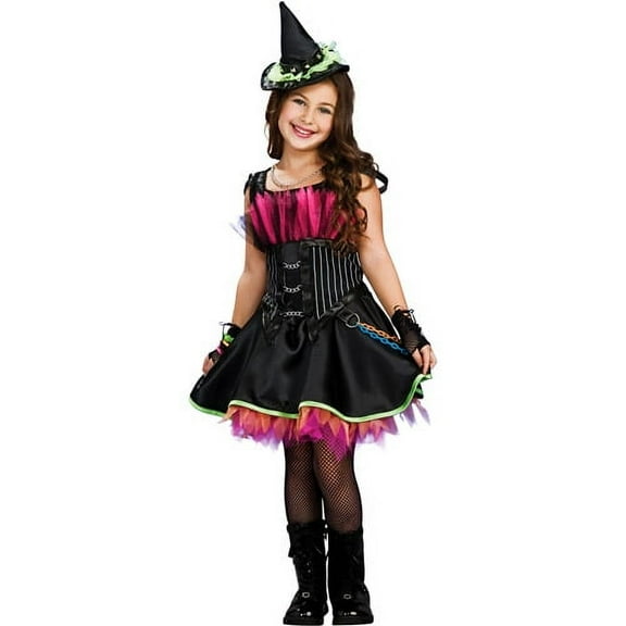 Kids Rockin Out Witch Girls Costume