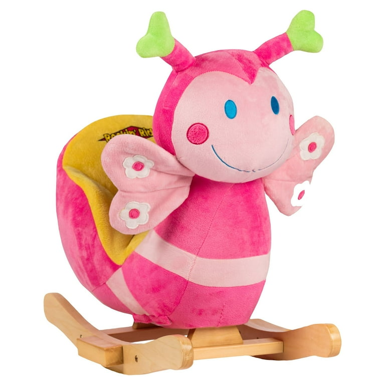 Rockin' Rider Blossom the Butterfly Baby Rocker - Walmart.com