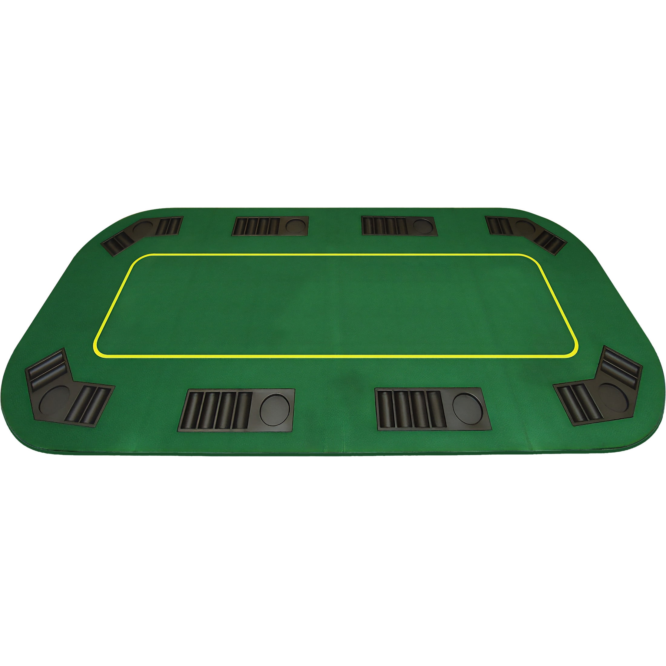 Trademark Poker Table Top - 80-inch Foldable Card Mat for up to 8 Players