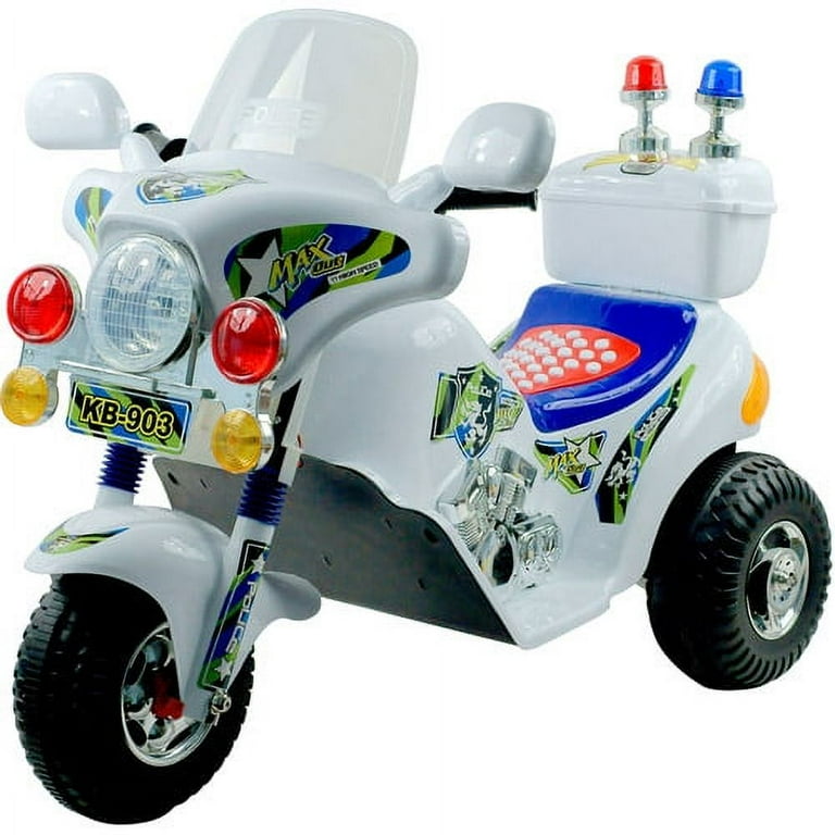 6 volt ride on police motorcycle on sale