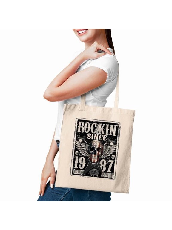 Rockin Since 1987 35 Years Old 35Th Birthday Classic Tote Bags