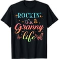thumbnail image 1 of Rockin This Granny Life Grandma Gigi Happy Mothers Day T-Shirt, 1 of 4