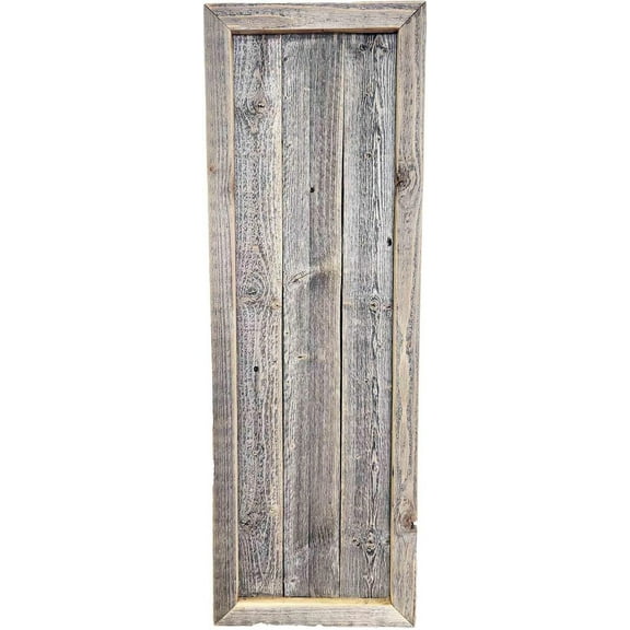 Rockin' Wood Framed Blank Sign Made from Reclaimed barn Wood Perfect for DIY Projects, Porch leaner Signs, Easy to Paint or add Wood Cutouts (48 inch 2 Pack)