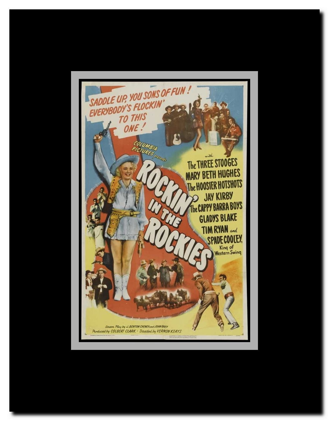 Rockin' in the Rockies Framed Movie Poster