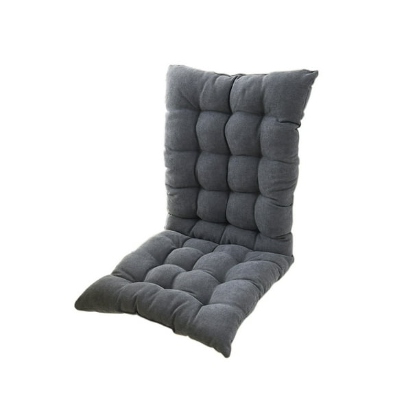 Rocking Chair Cushion Seat Cushion, Indoor Rocking High Back Chair Cushions 15.7 x 37.4 inch Tufted Patio Furniture Cushion Chaise Lounge Cushions for Outdoor Dining Chair