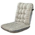 thumbnail image 1 of Rocking Chair Cushion, Waterproof Patio Chair Cushions with Ties, Back Pads for Indoor/Outdoor Furniture, High-Back Adirondack & Glider Chair Replacement Cushions,31x17x2in, 1 of 6