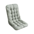 thumbnail image 1 of Rocking Chair Cushions High Back Patio Cushion Non-Slip Bottom Tufted Seat Pads with Ties Office Chair Pads Seat Cushion, 1 of 6