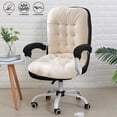 thumbnail image 1 of Rocking Chair Cushions High Back Patio Cushion Non Durable Tufted Seat Pads with Ties Comfortable Seating Solution for Indoor Outdoor Use, 1 of 3