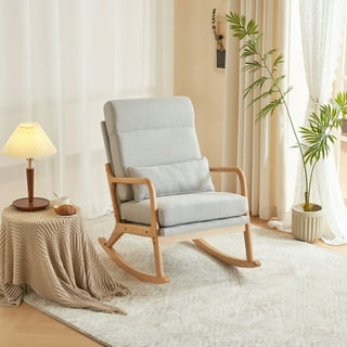 Triple Tree Upholstered Nursery Gliders in Gliders Rocking Chairs Gray Walmart