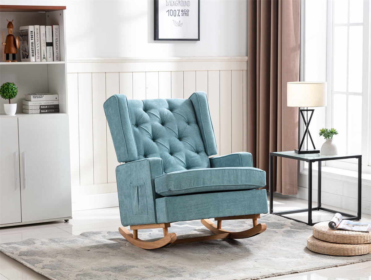 Rocking Chair Indoor Lounge Chair Comfortable Accent Chair Nursery