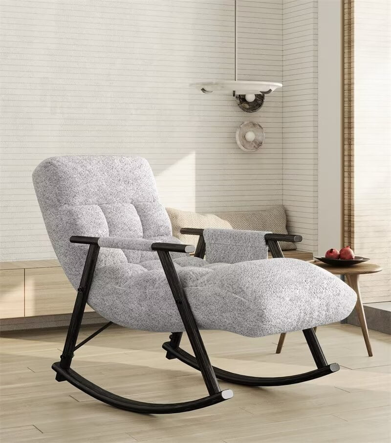 Rocking Chair Nursery - Modern Teddy Gliding Rocker Chair Lounge Chair ...
