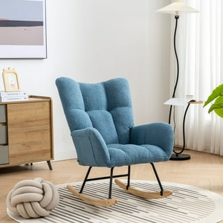 Blue nursing chair deals