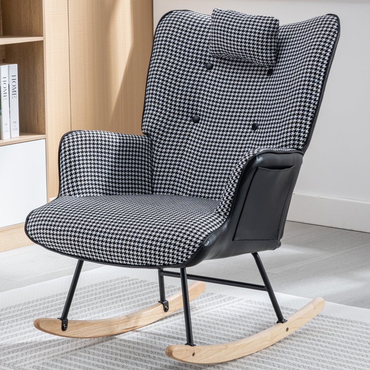 Black nursing chair discount
