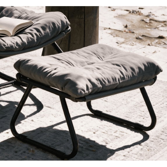 Outdoor Rocking Chair with Ottoman Set