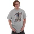 thumbnail image 1 of Rocking Dad Guitar American Flag Men's Graphic T Shirt Tees Brisco Brands M, 1 of 5