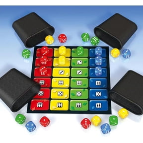 Rocking Dice Game,Non-Stop Fast Simultaneous Gameplay Dice Rolling Board Game,Fast-Paced Party Game for Family Game Night Travel Camping,Fun Gift for Players and Game Enthusiasts(1Set)