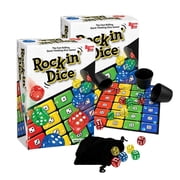 Rocking Dice Game,Simultaneous Dice Rolling Party Game, Tabletop Game for Adult Game Night, Travel & Camping Group Activity Gift