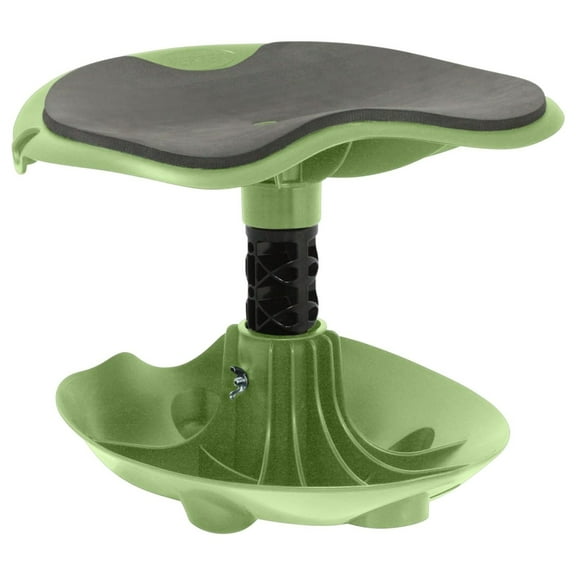 Rocking Garden Stool - Ergonomic ROCKr Gardening Chair with Tilting Base and Contoured Seat Pad | Light Weight Gardening Tool | Made in USA by Vertex Products | Model EX121