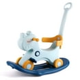 thumbnail image 1 of Rocking Horse, Child Safety Push Handle Rocker for Toddlers 1/2/3 Years Old Kids Ride-on Toy Birthday Gift Girl&Boy Swinging Toy, 1 of 9