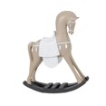 thumbnail image 1 of Rocking Horse Statue Decorative Figurine Sculpture Resin Material for Living Room Desktop Decor, 1 of 9