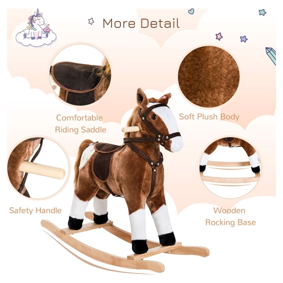 Rocking Horse for Birthday Holiday Gift