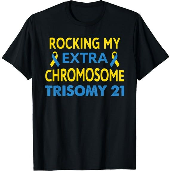 Rocking My Extra Chromosome Trisomy 21 Down Syndrome Kids T-Shirt
