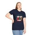 thumbnail image 1 of Rocking Plaid Christmas Cheer Dancing Graphic Novelty Tshirt, 1 of 5